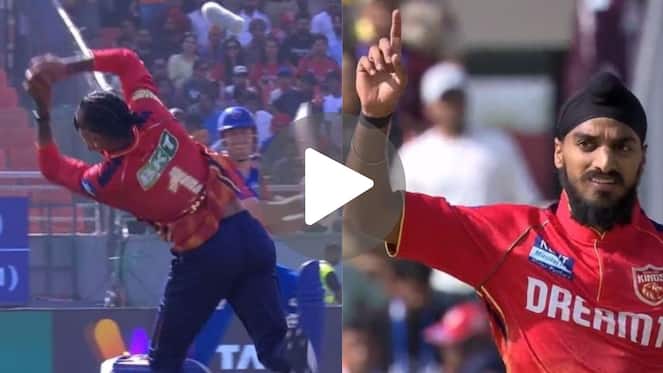 [Watch] Arshdeep Singh Takes Revenge With Big Wicket Of Mitchell Marsh After Getting Hit For Six